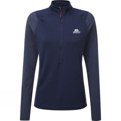 Tee Mountain Equipment Eclipse Zip Mujer Azul Marino - Chile PUY049321